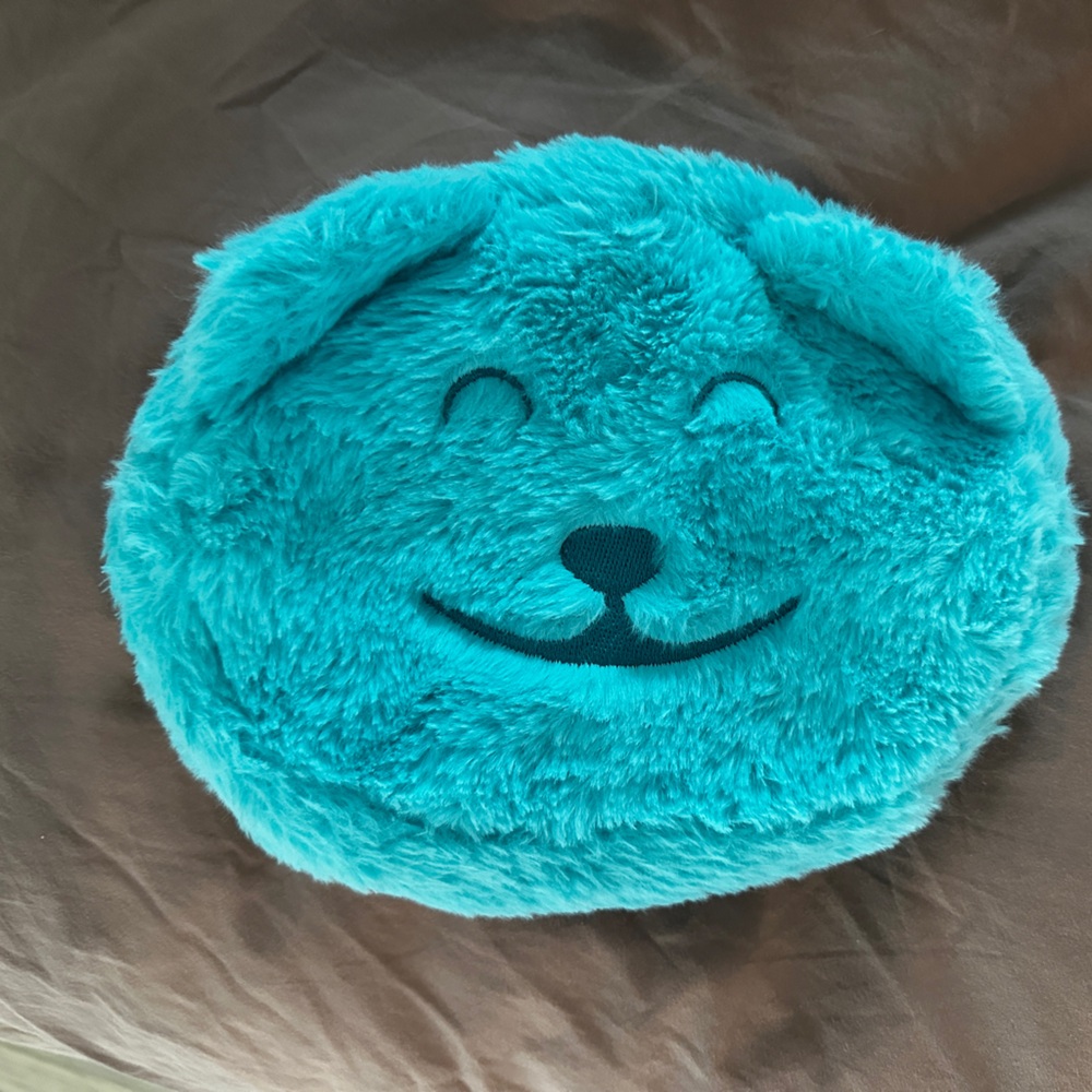 New Plushy Blue Bear Cosmetic Bag Makeup Bag